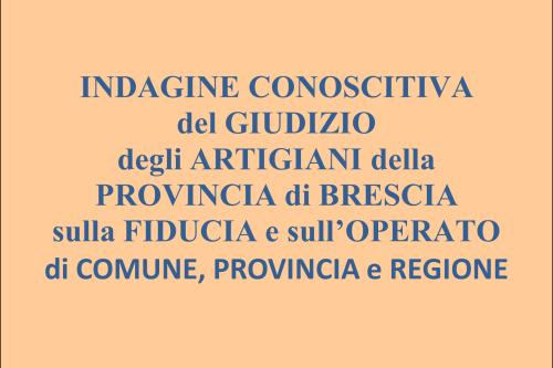 Copertina Il report sulla fiducia e sull'operato degli enti pubblici