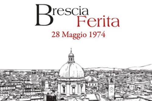 Copertina Presentazione del libro "Brescia Ferita" 