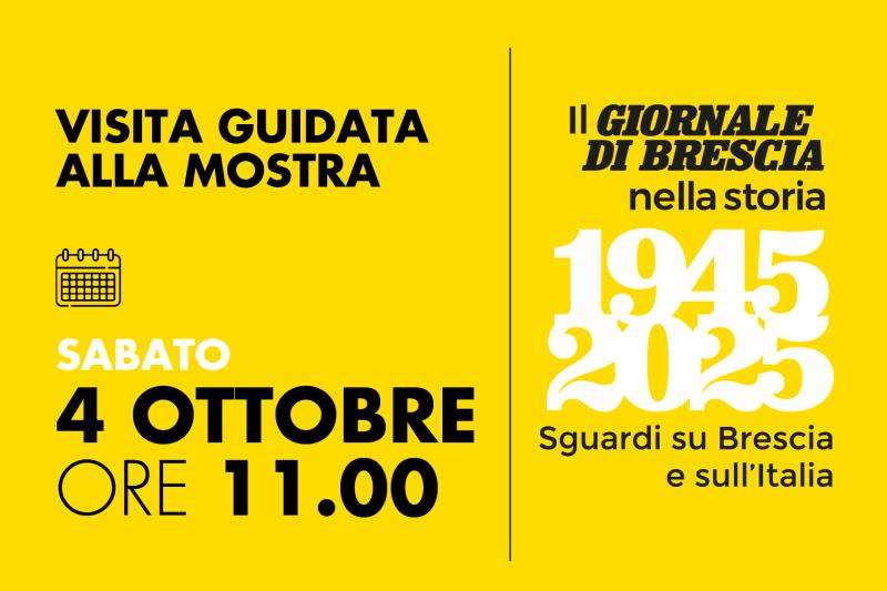 Visita guidata alla mostra | 4 ottobre 2025 alle ore 11.00