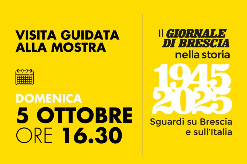 Visita guidata alla mostra | 5 ottobre 2025 alle ore 16.30